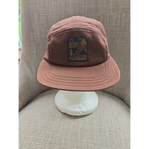 Smartwool Hat Cap Adult Mountain Breeze 5-Panel Hat Brown